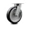 Service Caster 8 Inch Kingpinless Rubber on Aluminum Wheel Swivel Top Plate Caster SCC SCC-KP30S820-RAR - alternate 1
